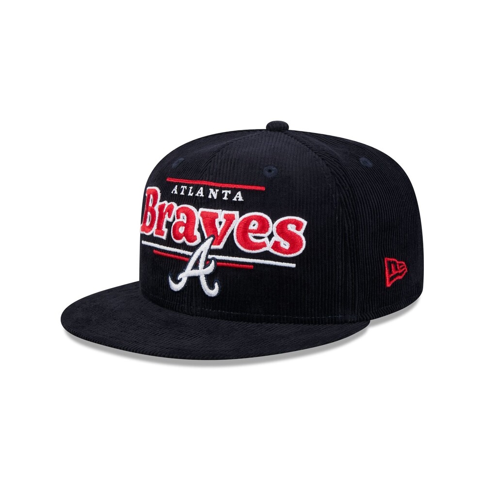 New Era Atlanta Braves Throwback Display 9FIFTY Snapback Hat - One Size